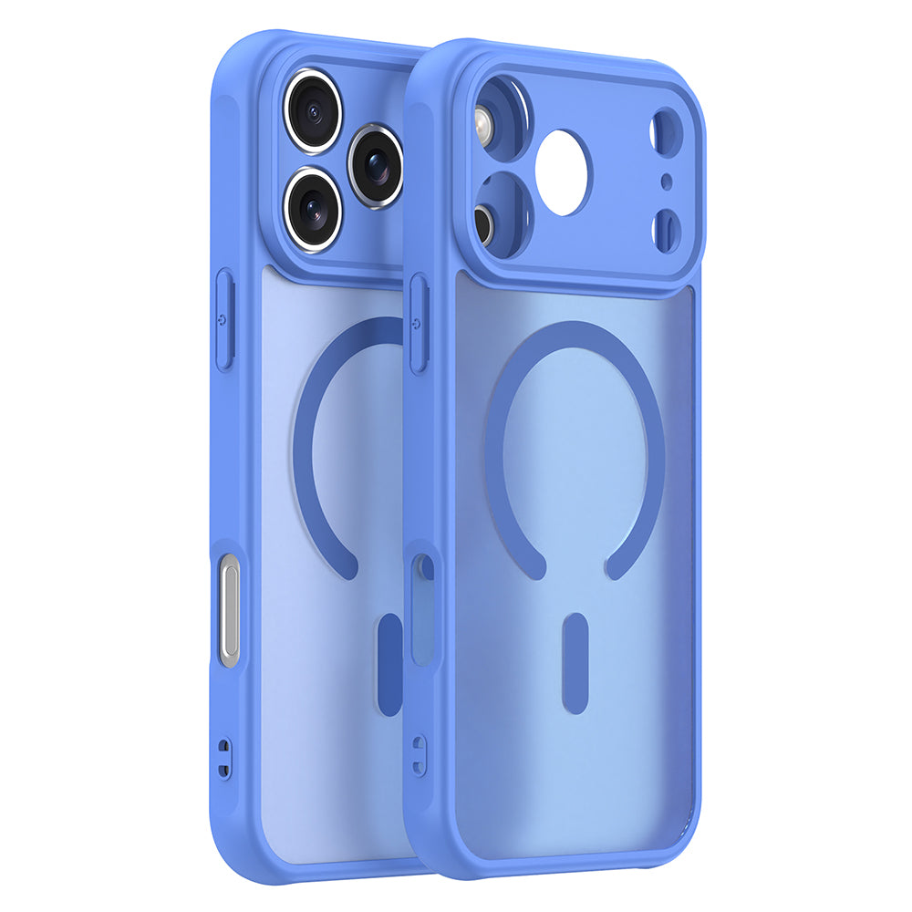 Θήκη MagSafe για Apple iPhone 18 Pro / 17 Pro, Techsuit, HaloFrost II, Μπλε
