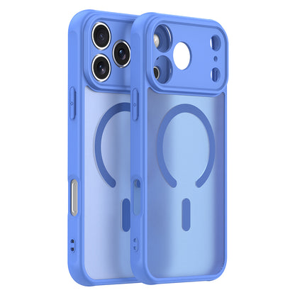 Θήκη MagSafe για Apple iPhone 18 Pro / 17 Pro, Techsuit, HaloFrost II, Μπλε