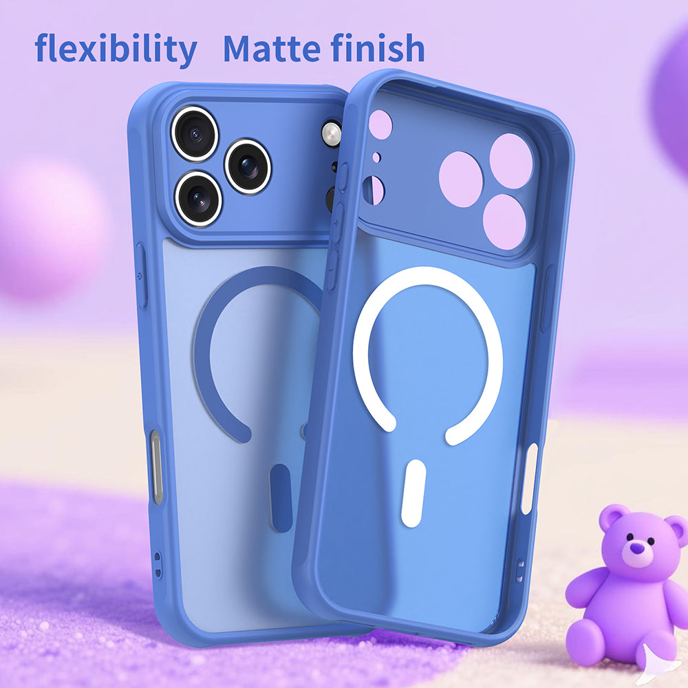 Θήκη MagSafe για Apple iPhone 18 Pro / 17 Pro, Techsuit, HaloFrost II, Μπλε