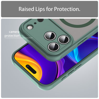 Θήκη MagSafe για Apple iPhone 18 Pro / 17 Pro, Techsuit, HaloFrost II, Πράσινο