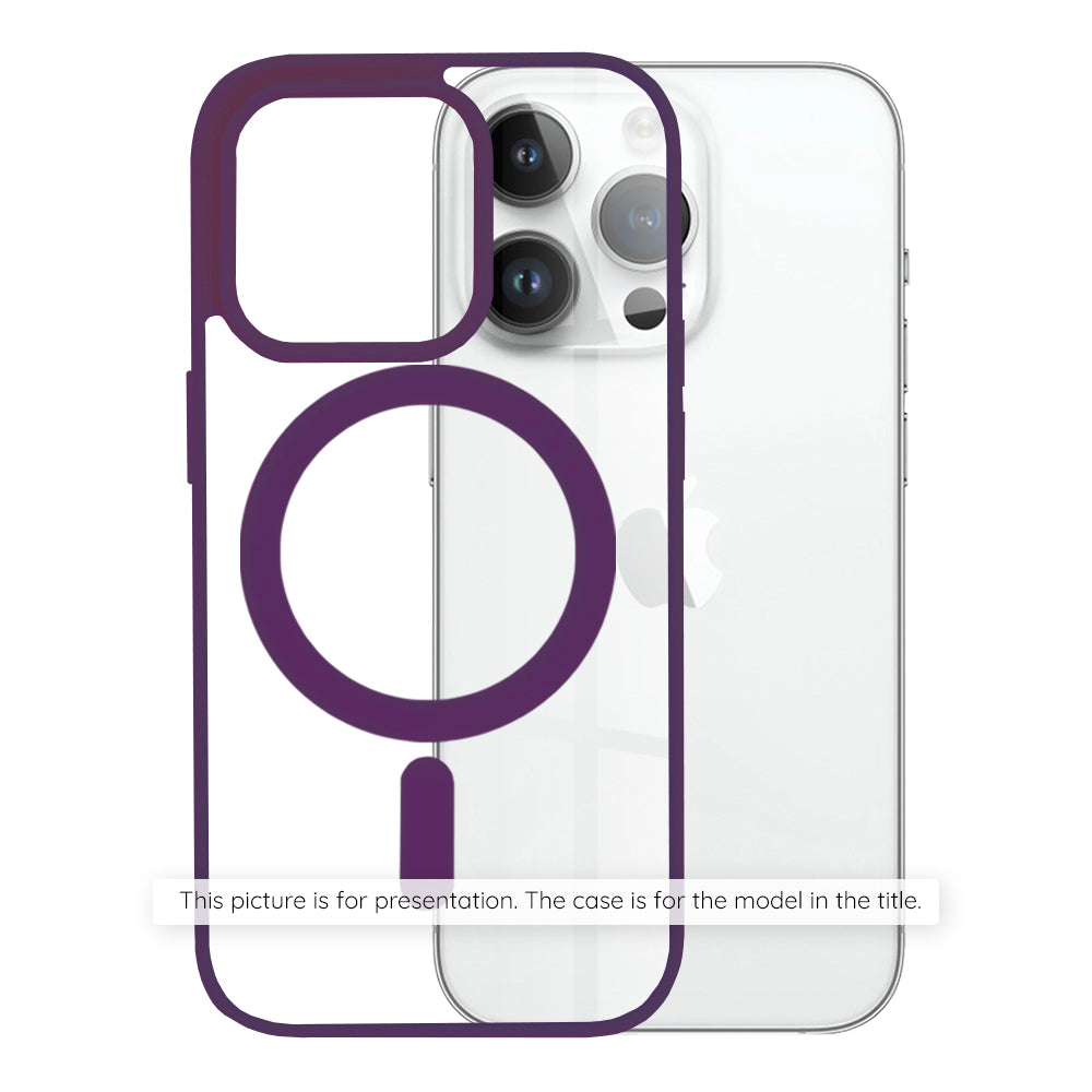 Θήκη MagSafe για Apple iPhone 18 Pro / 17 Pro, Techsuit, Pro, Μωβ