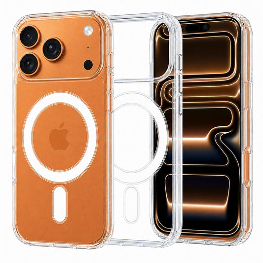 Θήκη MagSafe για Apple iPhone 18 Pro / 17 Pro, Techsuit, Pro, Διαφανής