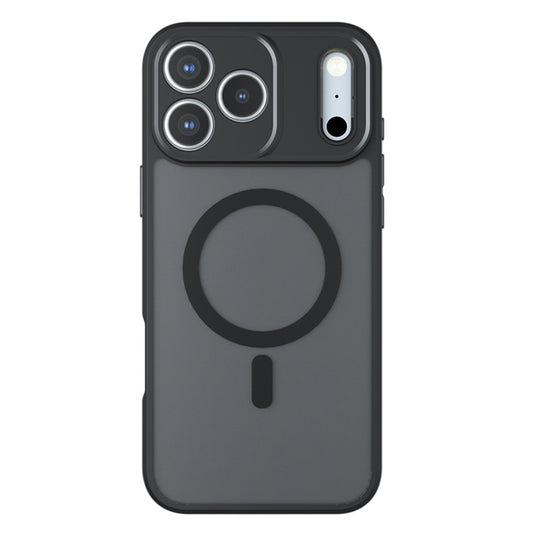 Θήκη MagSafe για Apple iPhone 18 Pro / 17 Pro, Techsuit, PureFrost, Μαύρο Σατινέ