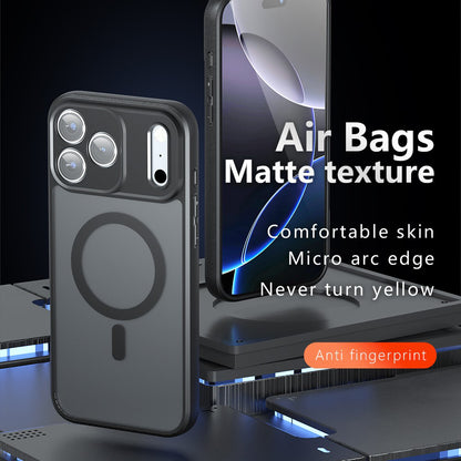 Θήκη MagSafe για Apple iPhone 18 Pro / 17 Pro, Techsuit, PureFrost, Μαύρο Σατινέ