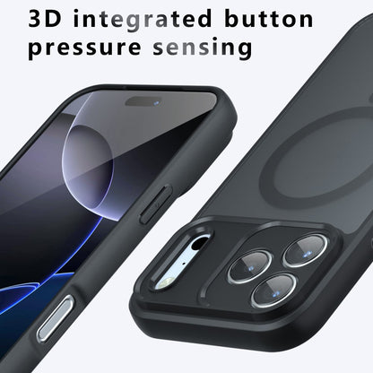 Θήκη MagSafe για Apple iPhone 18 Pro / 17 Pro, Techsuit, PureFrost, Μαύρο Σατινέ