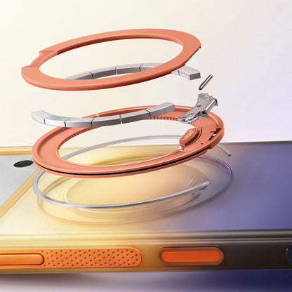 Θήκη MagSafe για Apple iPhone 18 Pro / 17 Pro, Torras, Ostand O3 Air Gradient, Μπλε Πορτοκαλί