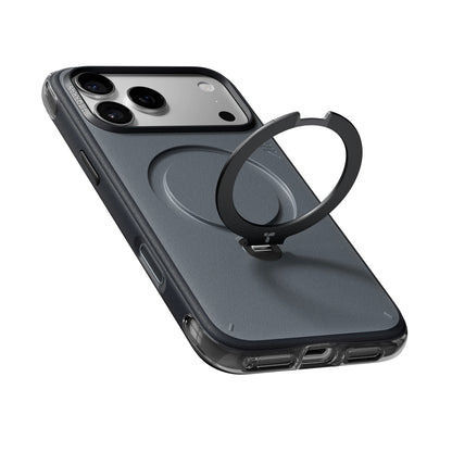 Θήκη MagSafe για Apple iPhone 18 Pro / 17 Pro, Torras, Ostand Q3 Air Essential, Μαύρο