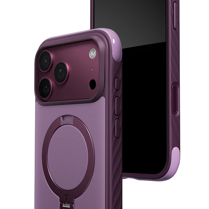Θήκη MagSafe για Apple iPhone 18 Pro / 17 Pro, Torras, Ostand Q3 Rugged, Μαύρη