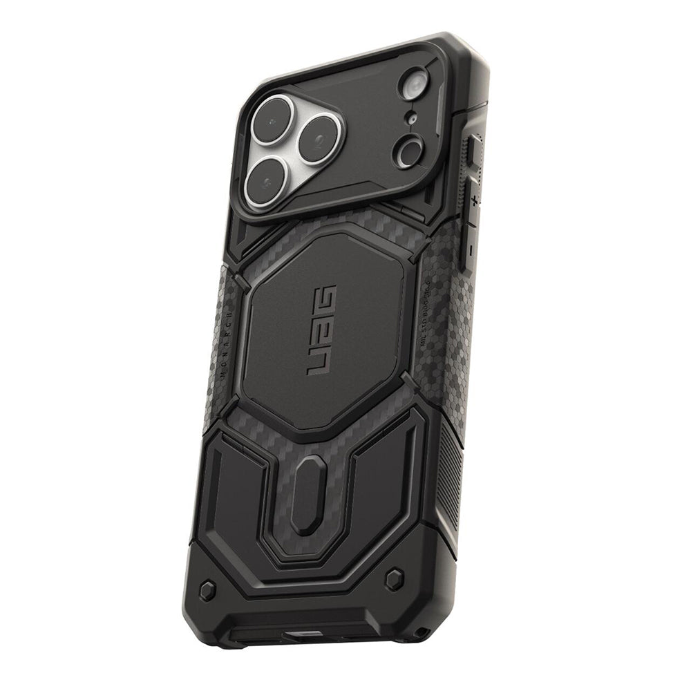 Θήκη MagSafe για Apple iPhone 18 Pro / 17 Pro, Urban Armor Gear, Monarch Pro Carbon, Μαύρη