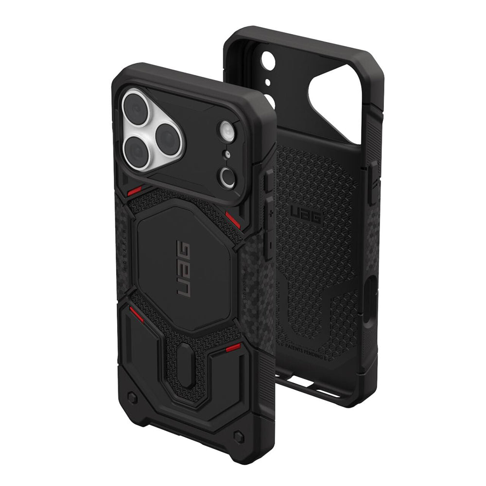 Θήκη MagSafe για Apple iPhone 18 Pro / 17 Pro, Urban Armor Gear, Monarch Pro Kevlar, Μαύρη