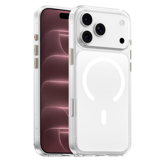 Θήκη MagSafe για Apple iPhone 18 Pro Max / 17 Pro Max, Blueo, Crystal+ Anti-Drop, Διαφανής