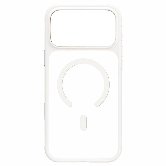 Θήκη MagSafe για Apple iPhone 18 Pro Max / 17 Pro Max, Blueo, φιλική προς το δέρμα, αντικραδασμική, σατινέ λευκή