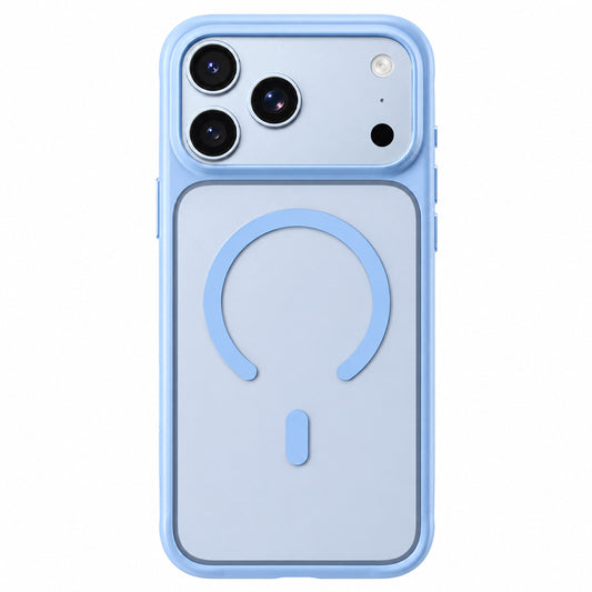 Θήκη MagSafe για Apple iPhone 18 Pro Max / 17 Pro Max, Blueo, φιλική προς το δέρμα, αντικραδασμική, σατινέ μπλε