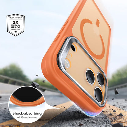 Θήκη MagSafe για Apple iPhone 18 Pro Max / 17 Pro Max, ESR, Classic Hybrid Kickstand, Πορτοκαλί Σατινέ