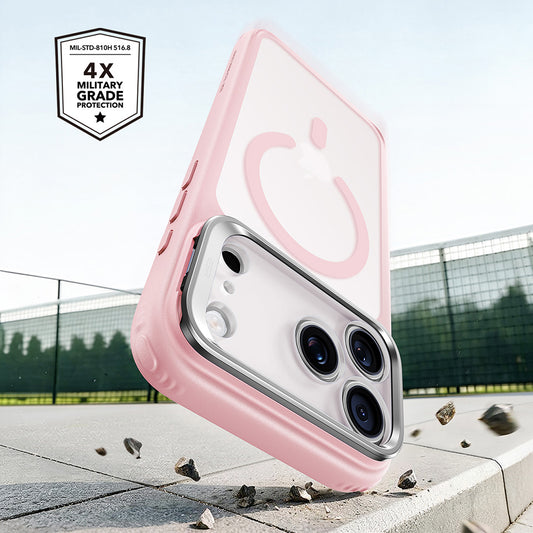 Θήκη MagSafe για Apple iPhone 18 Pro Max / 17 Pro Max, ESR, Classic Hybrid Kickstand, Ροζ Σατινέ