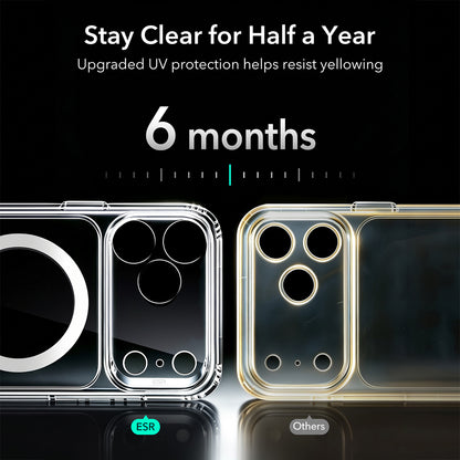 Θήκη MagSafe για Apple iPhone 18 Pro Max / 17 Pro Max, ESR, Classic Hybrid, Διαφανής
