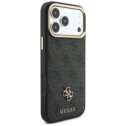 Θήκη MagSafe για Apple iPhone 18 Pro Max / 17 Pro Max, Guess, 4G Cardslot, Μαύρη