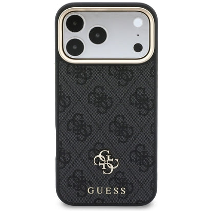 Θήκη MagSafe για Apple iPhone 18 Pro Max / 17 Pro Max, Guess, 4G Cardslot, Μαύρη
