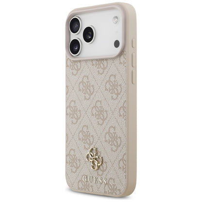 Θήκη MagSafe για Apple iPhone 18 Pro Max / 17 Pro Max, Guess, 4G Small and Classic, Ροζ