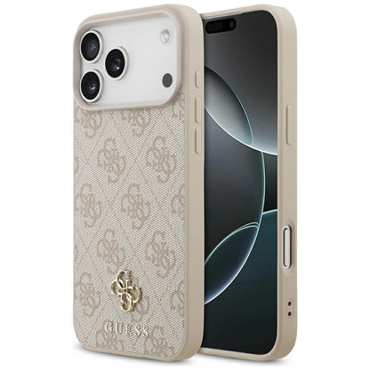 Θήκη MagSafe για Apple iPhone 18 Pro Max / 17 Pro Max, Guess, 4G Small and Classic, Ροζ