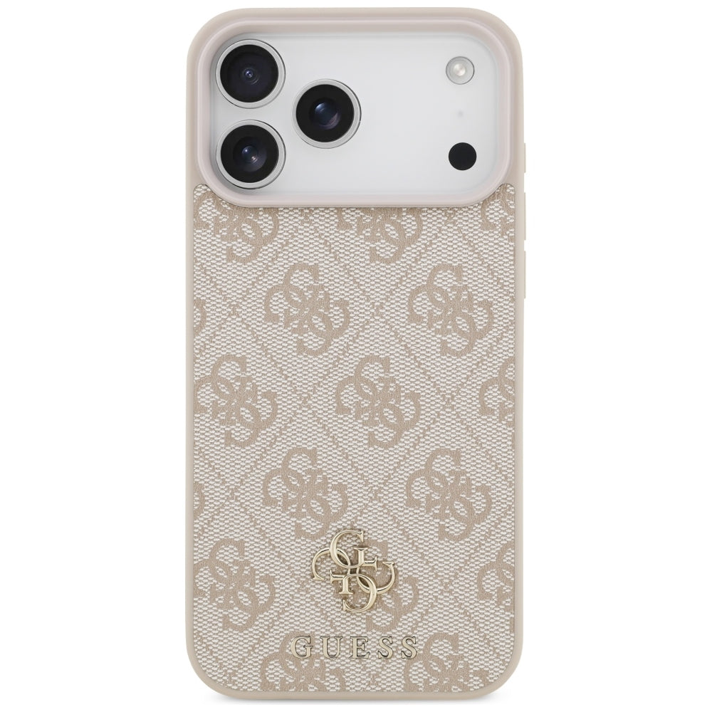 Θήκη MagSafe για Apple iPhone 18 Pro Max / 17 Pro Max, Guess, 4G Small and Classic, Ροζ