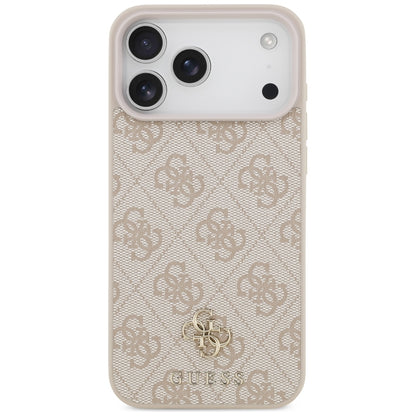 Θήκη MagSafe για Apple iPhone 18 Pro Max / 17 Pro Max, Guess, 4G Small and Classic, Ροζ
