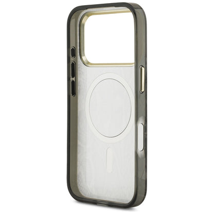 Θήκη MagSafe για Apple iPhone 18 Pro Max / 17 Pro Max, Guess, Python Pattern, Μαύρη