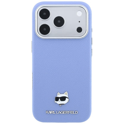 Θήκη MagSafe για Apple iPhone 18 Pro Max / 17 Pro Max, Karl Lagerfeld, Grained Choupette Head, Bleu