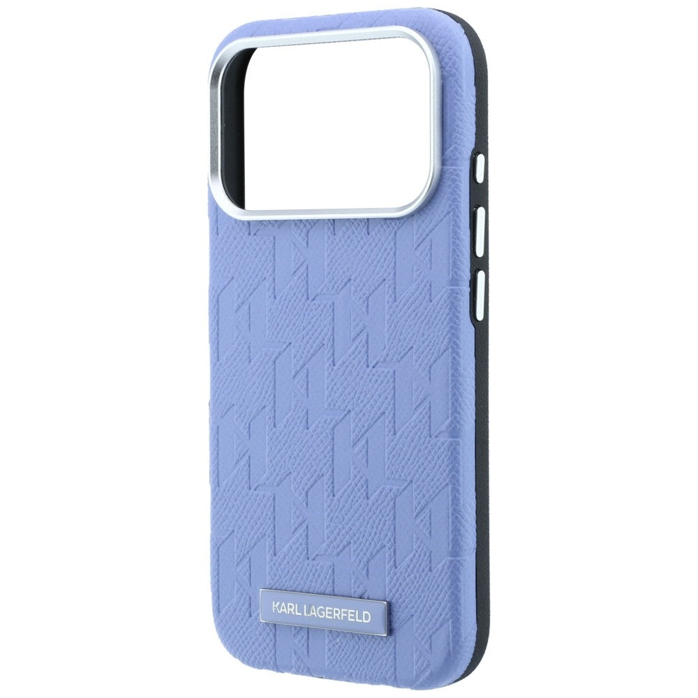 Θήκη MagSafe για Apple iPhone 18 Pro Max / 17 Pro Max, Karl Lagerfeld, Grained Mono Resin Logo, Bleu