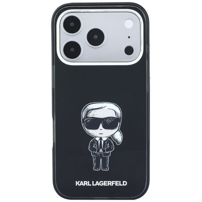 Θήκη MagSafe για Apple iPhone 18 Pro Max / 17 Pro Max, Karl Lagerfeld, HC IML Ikonik Sketch Print, Μαύρο