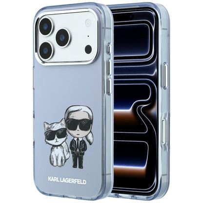 Θήκη MagSafe για Apple iPhone 18 Pro Max / 17 Pro Max, Karl Lagerfeld, IML KC Bodies Sketch Print, Μπλε