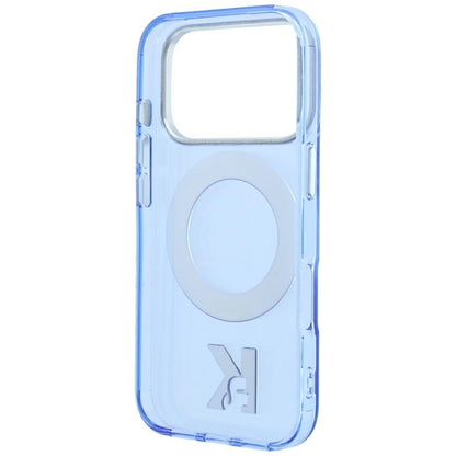 Θήκη MagSafe για Apple iPhone 18 Pro Max / 17 Pro Max, Karl Lagerfeld, IML Ring Stand Kameo Metal, Μπλε