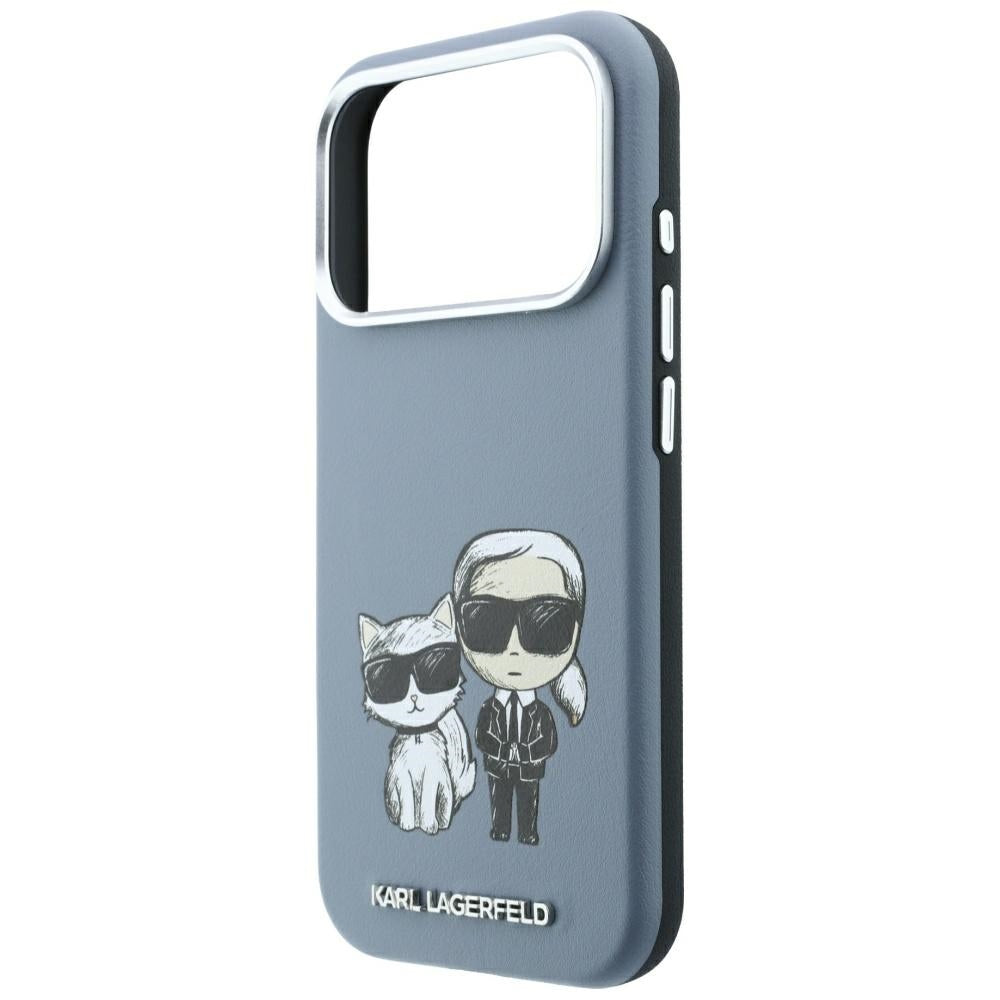 Θήκη MagSafe για Apple iPhone 18 Pro Max / 17 Pro Max, Karl Lagerfeld, KC Bodies Sketch, Bleu