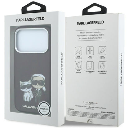 Θήκη MagSafe για Apple iPhone 18 Pro Max / 17 Pro Max, Karl Lagerfeld, KC Bodies Sketch, Βυσσινί