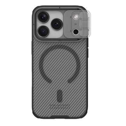 Θήκη MagSafe για Apple iPhone 18 Pro Max / 17 Pro Max, Nillkin, CamShield Pro, Μαύρη Διαφανής