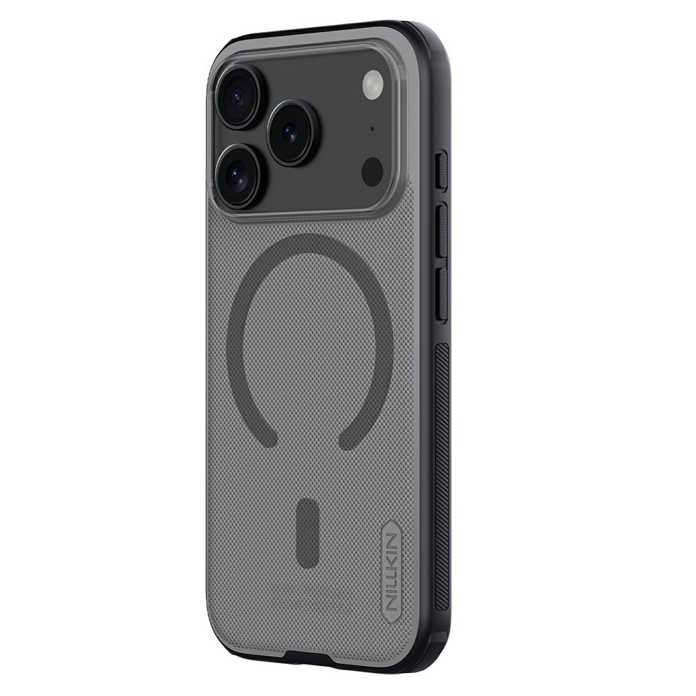 Θήκη MagSafe για Apple iPhone 18 Pro Max / 17 Pro Max, Nillkin, Super Shield Pro, Μαύρη Διαφανής