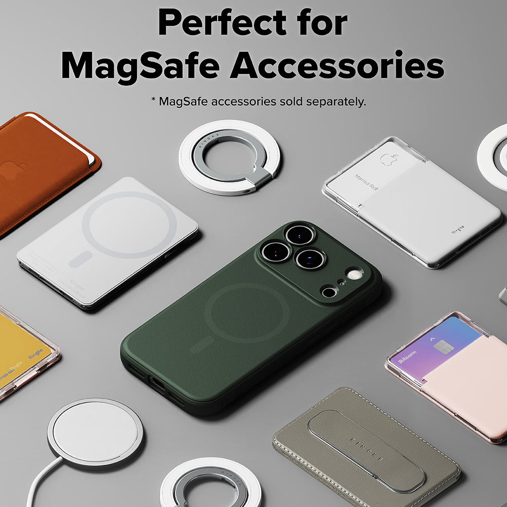 Θήκη MagSafe για Apple iPhone 18 Pro Max / 17 Pro Max, Ringke, Onyx, Σκούρο Πράσινο