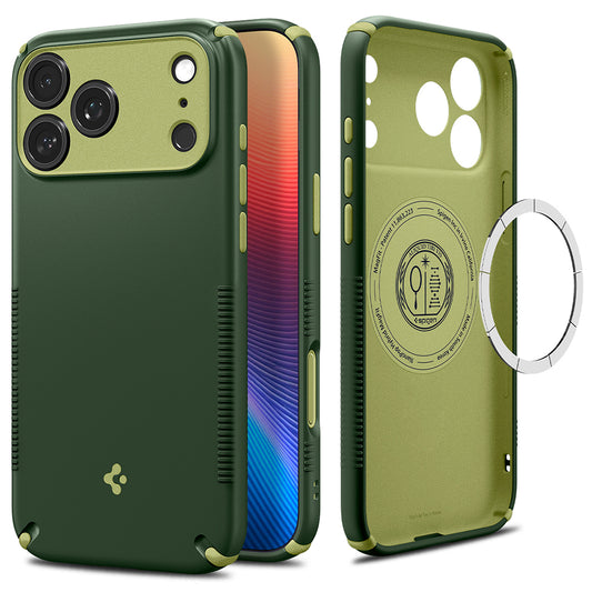 Θήκη MagSafe για Apple iPhone 18 Pro Max / 17 Pro Max, Spigen, Caseology Nano Pop Hybrid, Πράσινο ACS12139