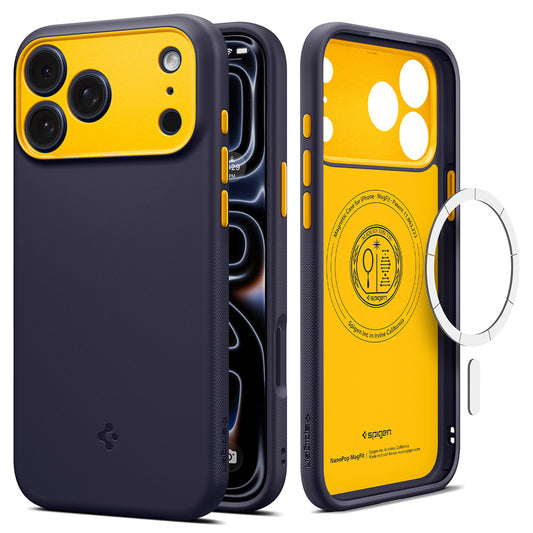 Θήκη MagSafe για Apple iPhone 18 Pro Max / 17 Pro Max, Spigen, Caseology Nano Pop, Μωβ ACS12140