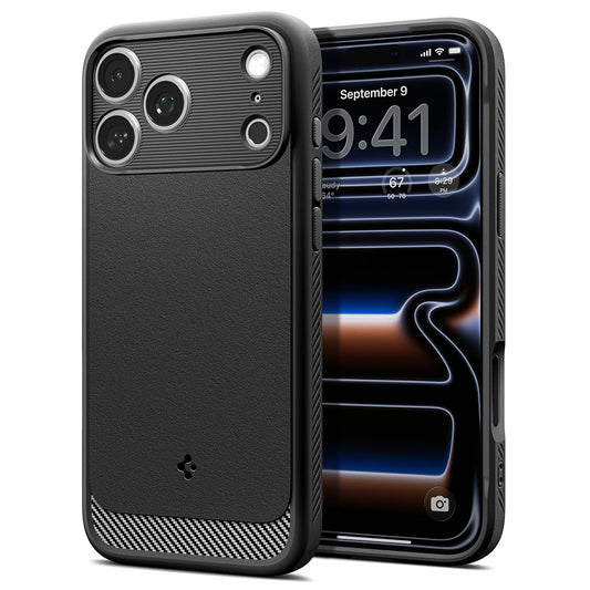 Θήκη MagSafe για Apple iPhone 18 Pro Max / 17 Pro Max, Spigen, Rugged Armor, Μαύρο Ματ ACS12109