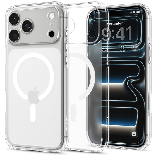 Θήκη MagSafe για Apple iPhone 18 Pro Max / 17 Pro Max, Spigen, Ultra Hybrid, Λευκό Σατινέ ACS12124