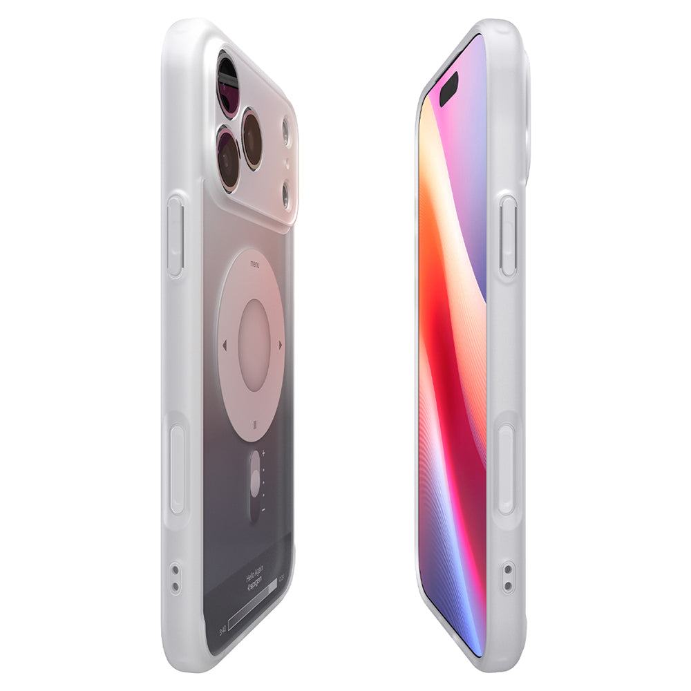 MagSafe Case for Apple iPhone 18 Pro Max / 17 Pro Max, Spigen, Ultra Hybrid Classic, Silver ACS12130