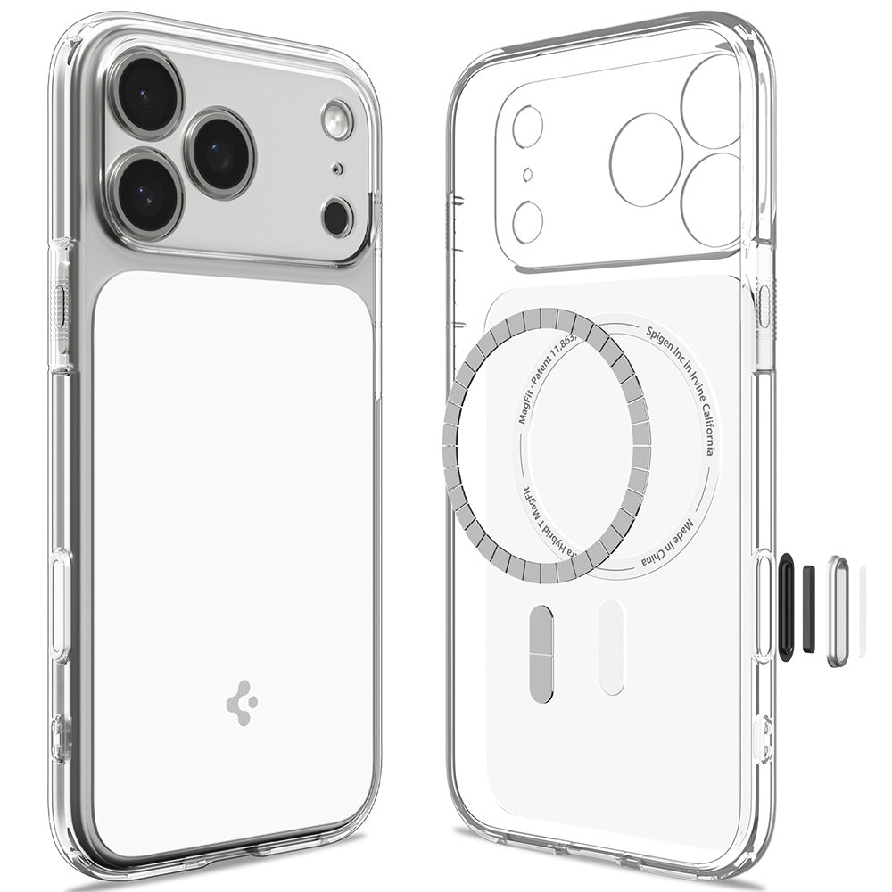 MagSafe Case for Apple iPhone 18 Pro Max / 17 Pro Max, Spigen, Ultra Hybrid T, White ACS12132