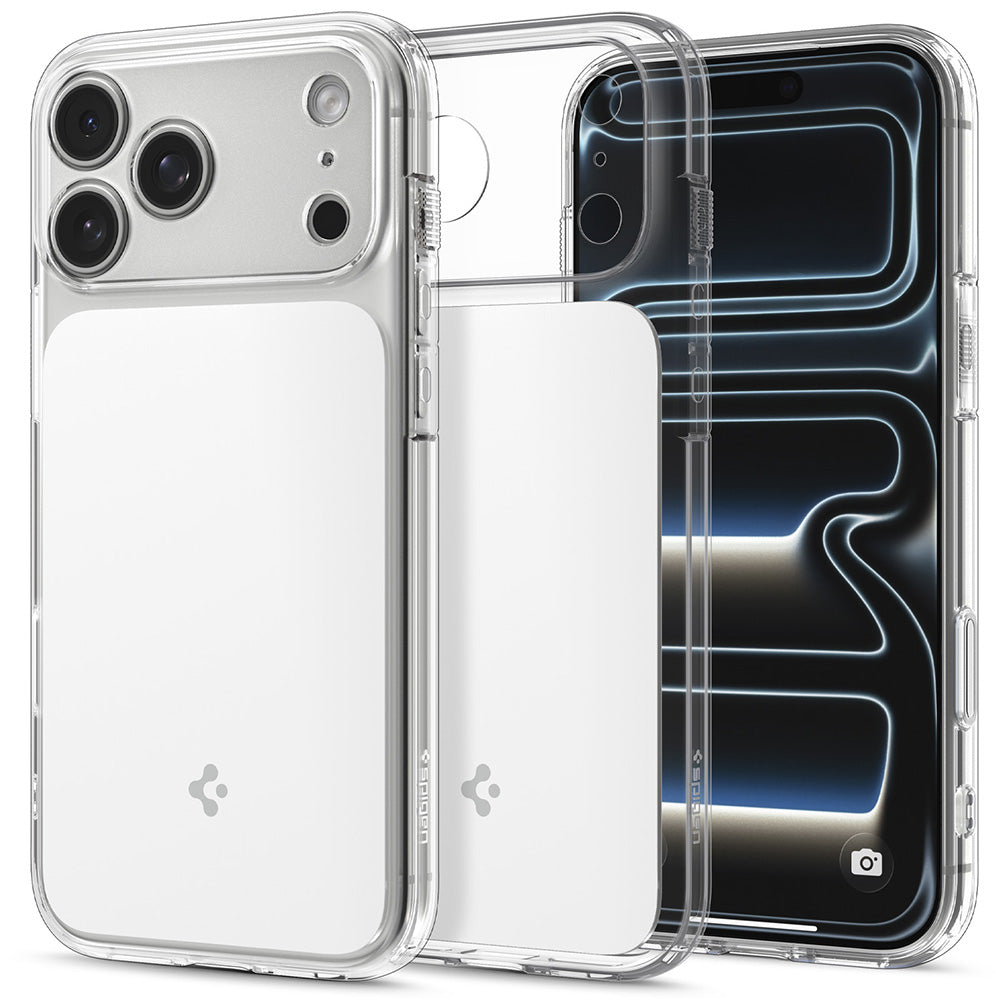 MagSafe Case for Apple iPhone 18 Pro Max / 17 Pro Max, Spigen, Ultra Hybrid T, White ACS12132