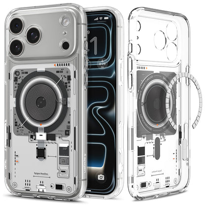 Θήκη MagSafe για Apple iPhone 18 Pro Max / 17 Pro Max, Spigen, Ultra Hybrid Neo One, Διαφανής ACS12129