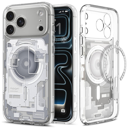 MagSafe Case for Apple iPhone 18 Pro Max / 17 Pro Max, Spigen, Ultra Hybrid Zero One, White ACS12126