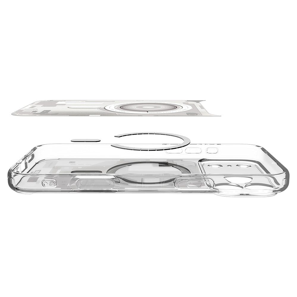 MagSafe Case for Apple iPhone 18 Pro Max / 17 Pro Max, Spigen, Ultra Hybrid Zero One, White ACS12126