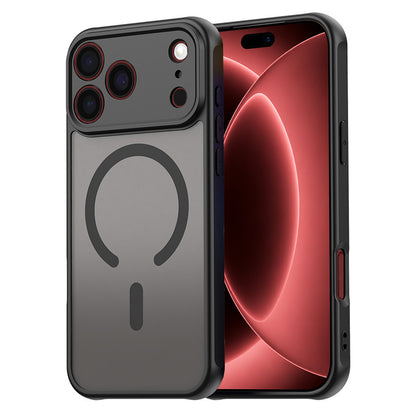 Θήκη MagSafe για Apple iPhone 18 Pro Max / 17 Pro Max, Techsuit, HaloFrost II, Μαύρη