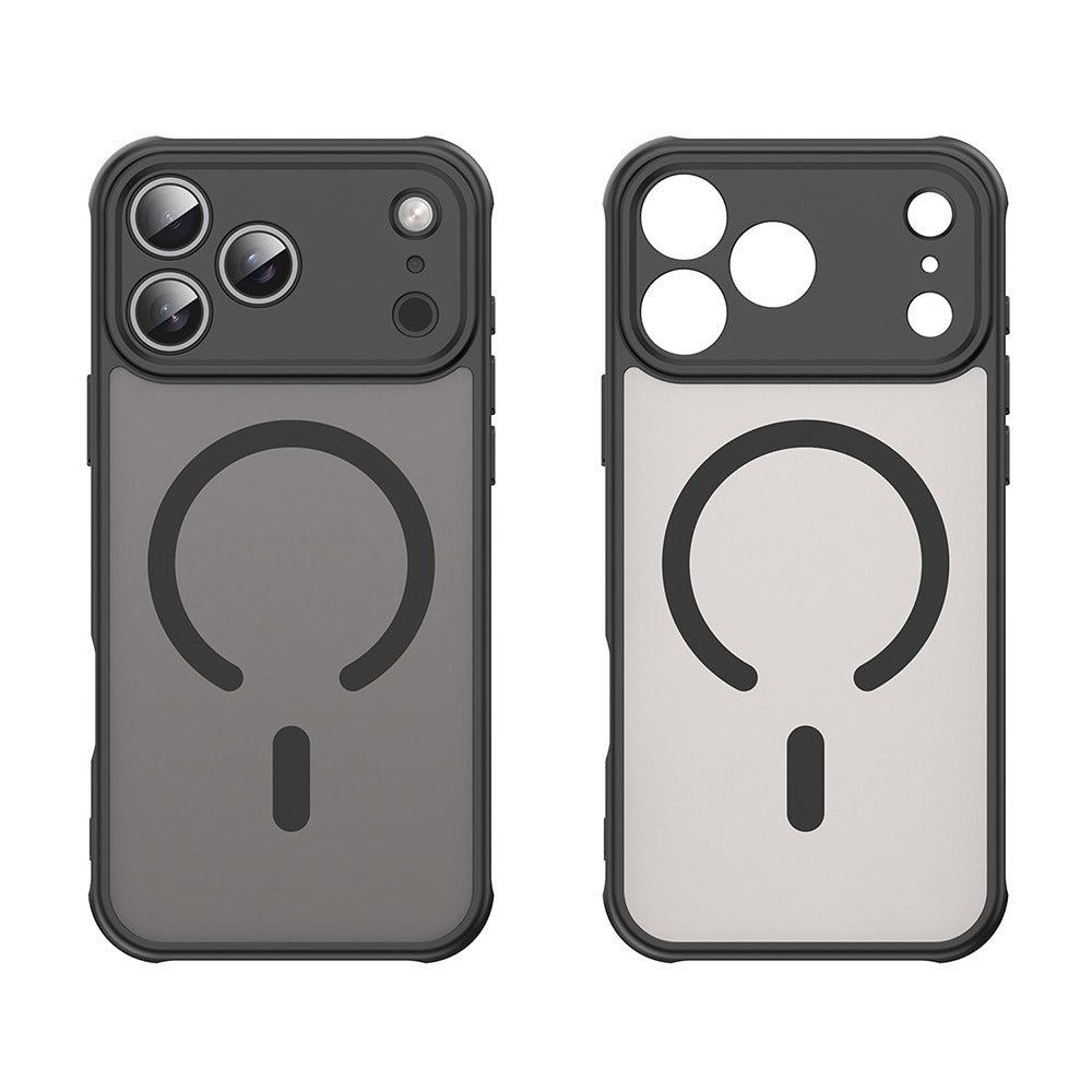 Θήκη MagSafe για Apple iPhone 18 Pro Max / 17 Pro Max, Techsuit, HaloFrost II, Μαύρη