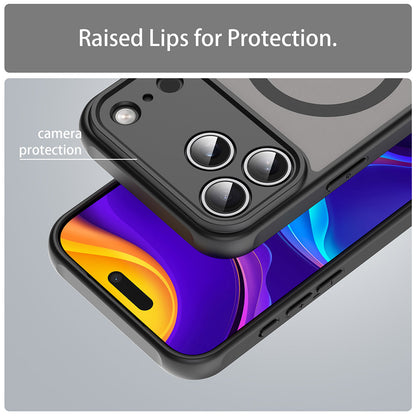 Θήκη MagSafe για Apple iPhone 18 Pro Max / 17 Pro Max, Techsuit, HaloFrost II, Μαύρη